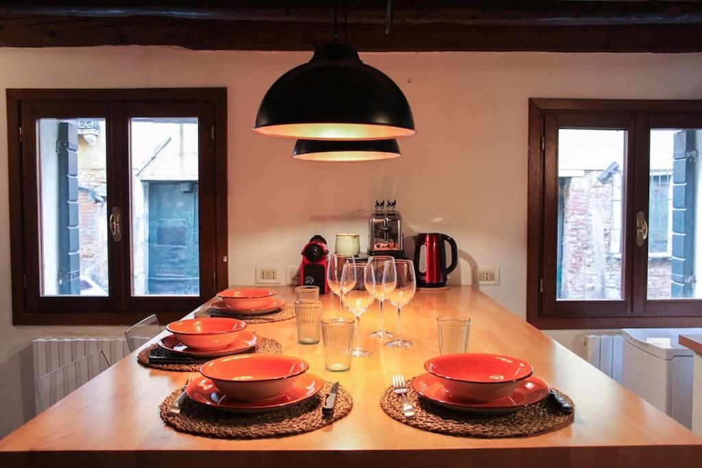Erbe Canal View Private House Venedig Exterior foto